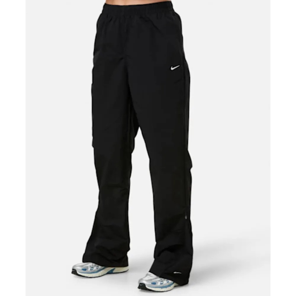 Fashion Nike Womens Woven Zip Pants Black