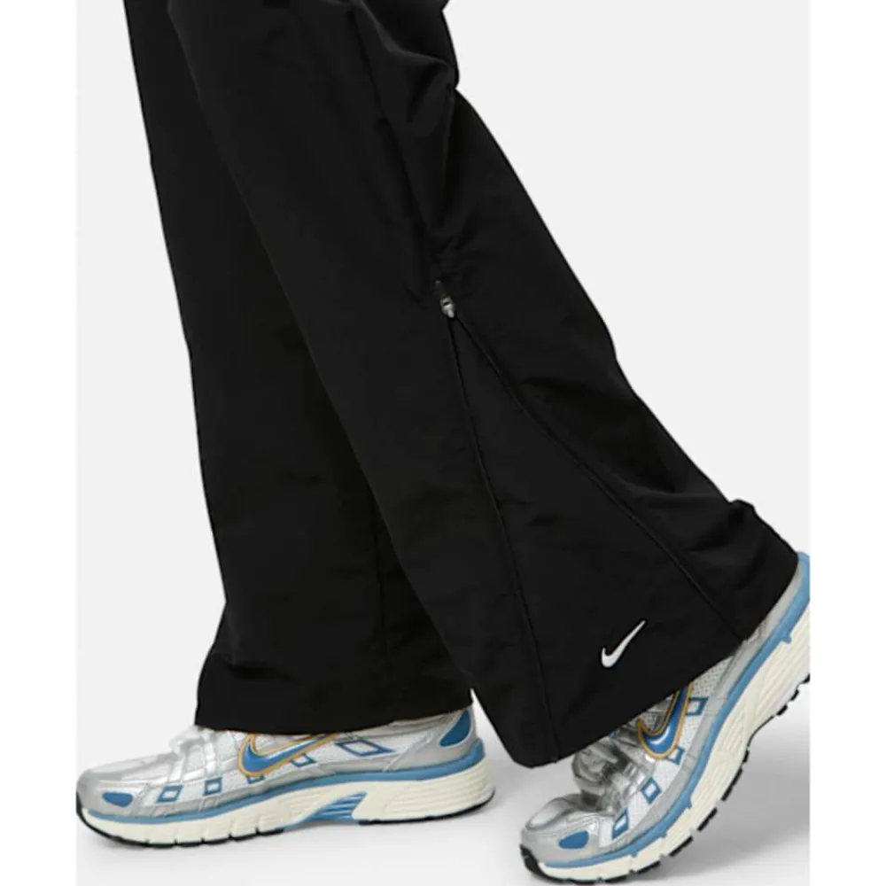 Fashion Nike Womens Woven Zip Pants Black