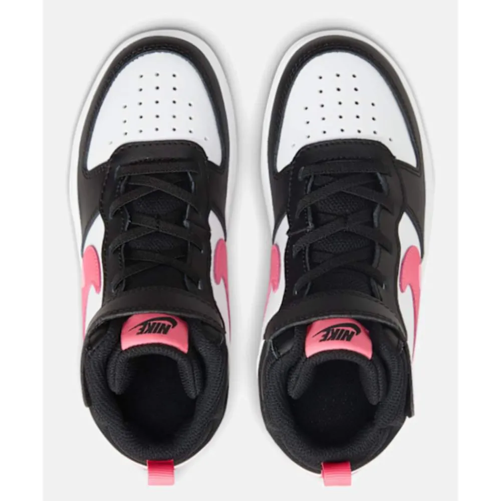 Best Nike Younger Kids Court Borough Mid 2 Black