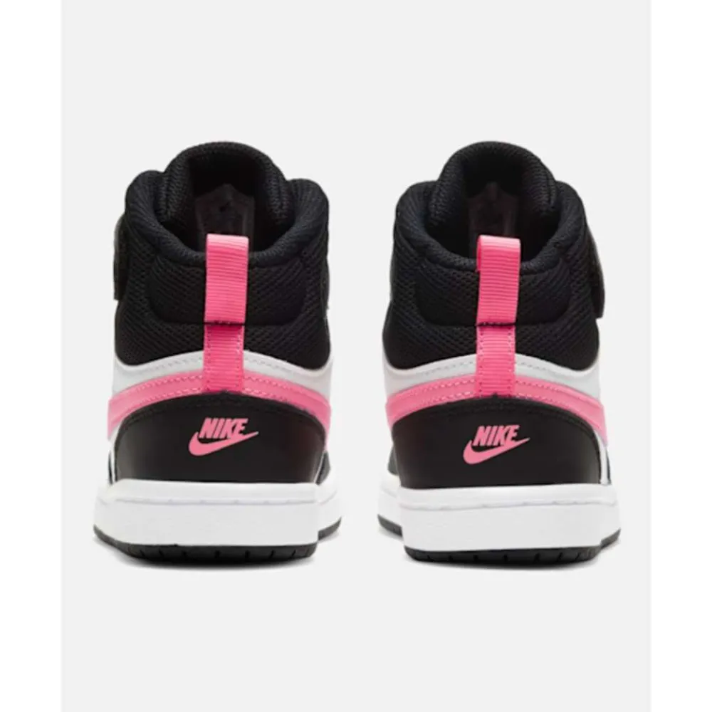 Best Nike Younger Kids Court Borough Mid 2 Black