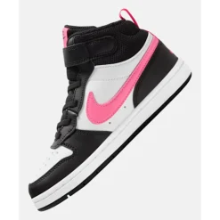 Best Nike Younger Kids Court Borough Mid 2 Black