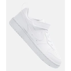 New Nike Younger Kids Court Borough Low Recraft White