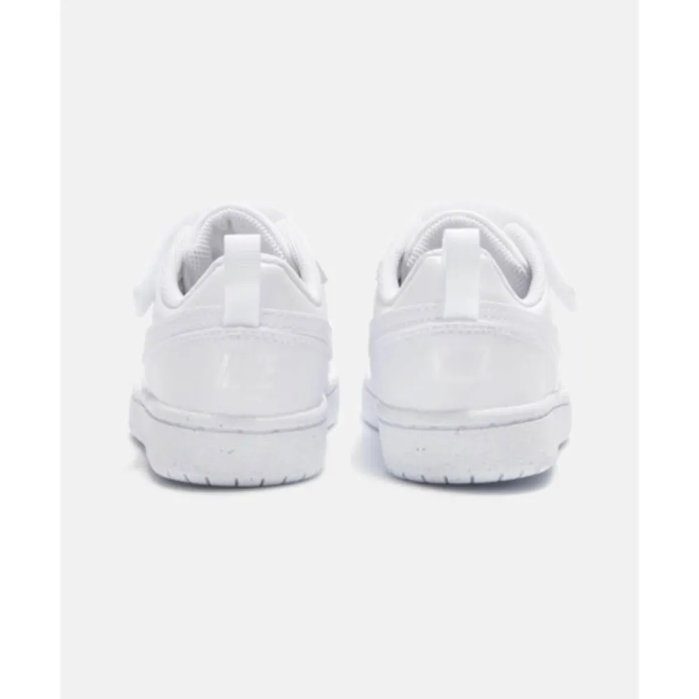 New Nike Younger Kids Court Borough Low Recraft White