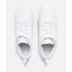 New Nike Younger Kids Court Borough Low Recraft White