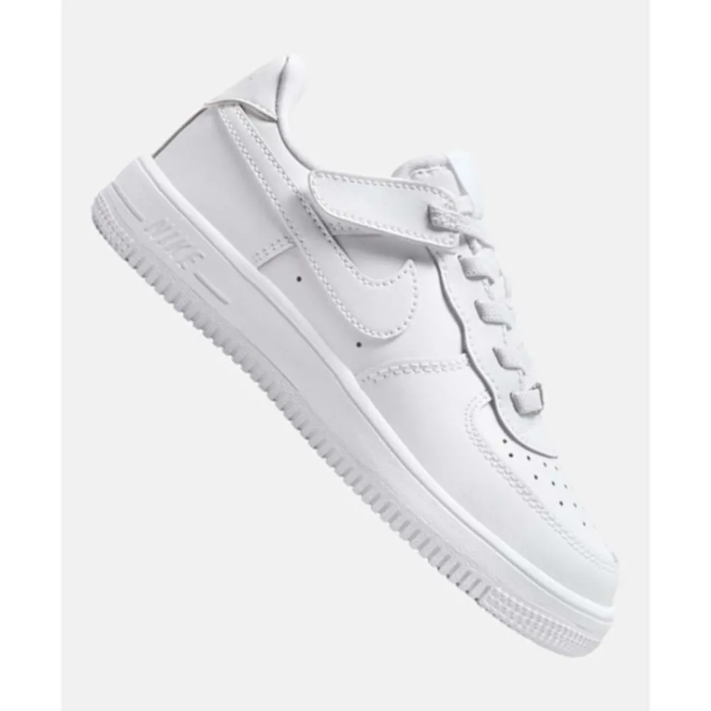 Fashion Nike Younger Kids Force 1 Low Easyon White
