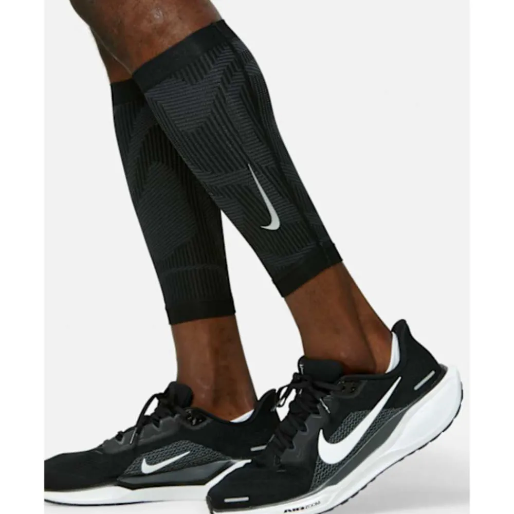 Best Nike Zoned Knit Calf Sleeves Black